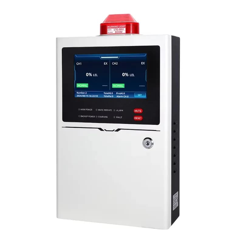Industrial Explosion-Proof Carbon Monoxide Detector Fixed Gas Control Panel for LP Natural Gas Analyzers