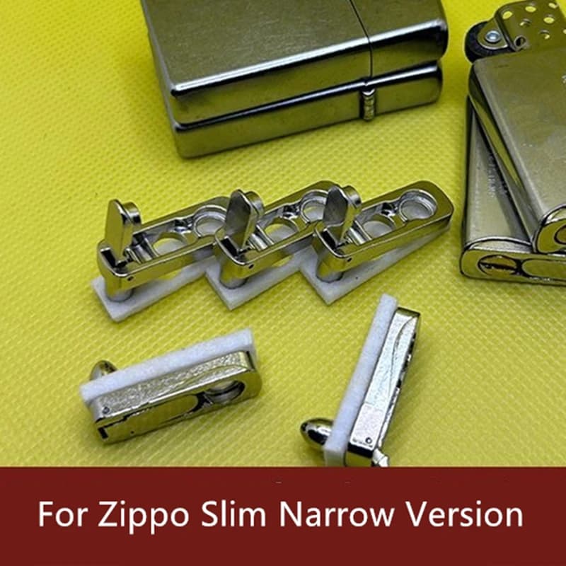 Guarnizioni per risparmio carburante oro/argento per Zippo Slim versione stretta Accendino Serbatoio interno a prova di perdite Guarnizione di tenuta in lega ad alta resistenza