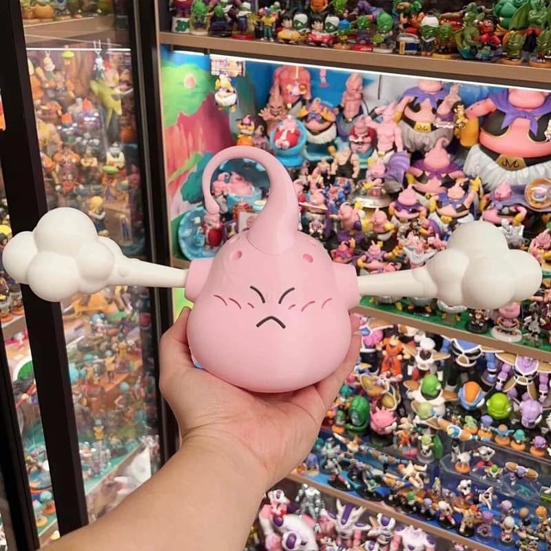 Creativo Dragon Ball Z Cartoon Monster Buu Appendiabiti Regalo per gli amici Anime Cosplay Accessorio Giocattolo Figura Espositore