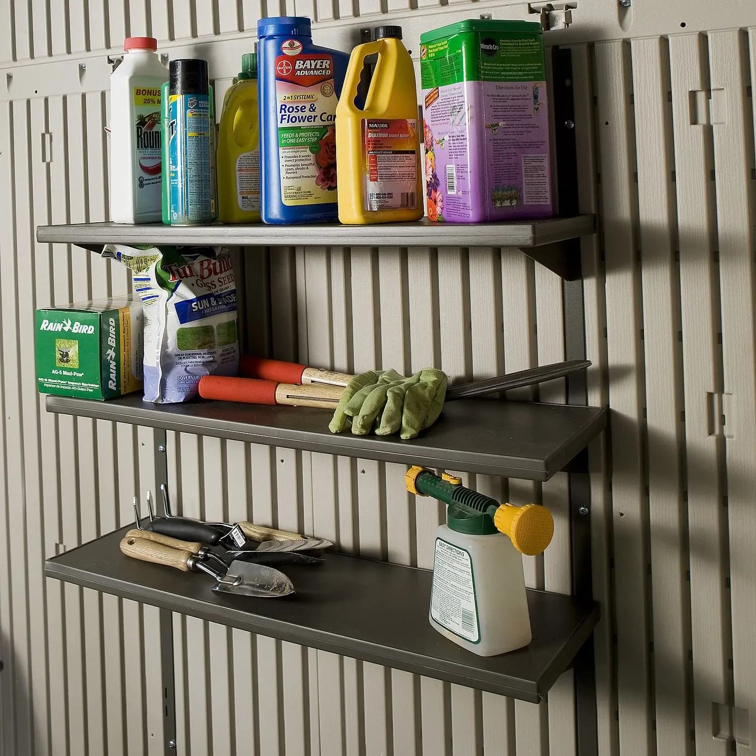 Shelves Kit 30"x10" (3 Pieces) Organizer for Reposition, Customizable