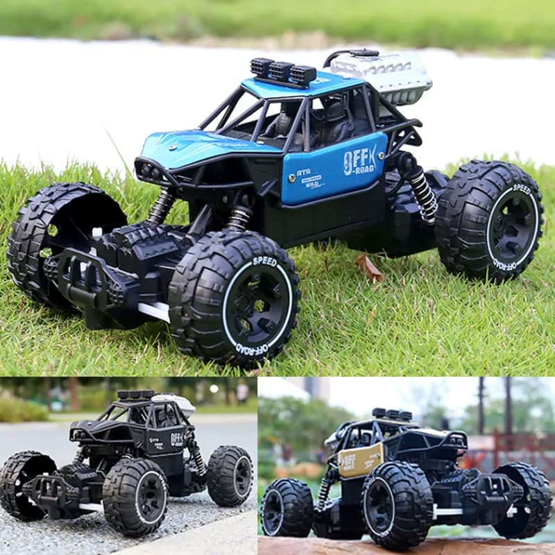 4WD RC Car Offroad 4x4 Truck Buggy remote controlled with LED lights Race drift to boys and girls Kids Gift
