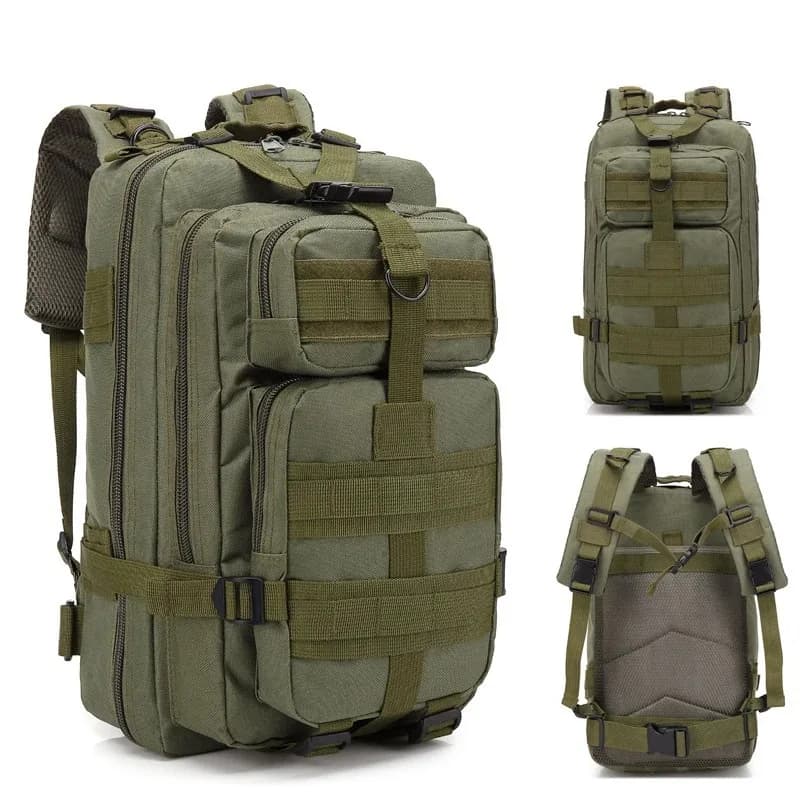 Zaini tattici da uomo da 30 litri per caccia borsa da viaggio all'aperto zaino da campeggio zaino da viaggio per escursionismo EDC Molle