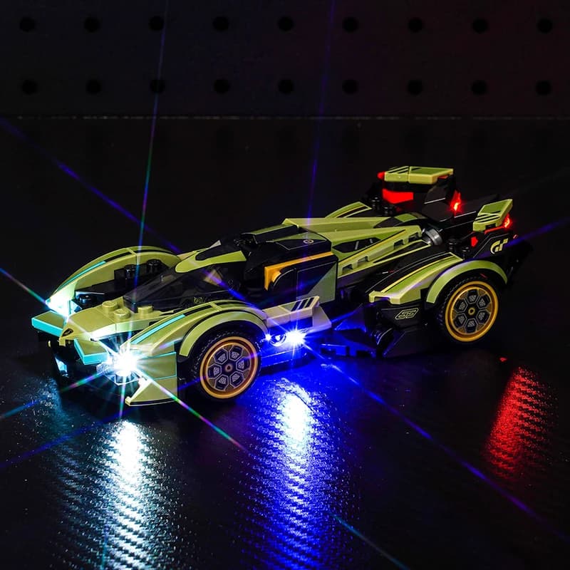Lazishi LED Light 76923 Set adatto per Lamborghini Lambo V12 Vision GT Gift (solo accessori per l'illuminazione)