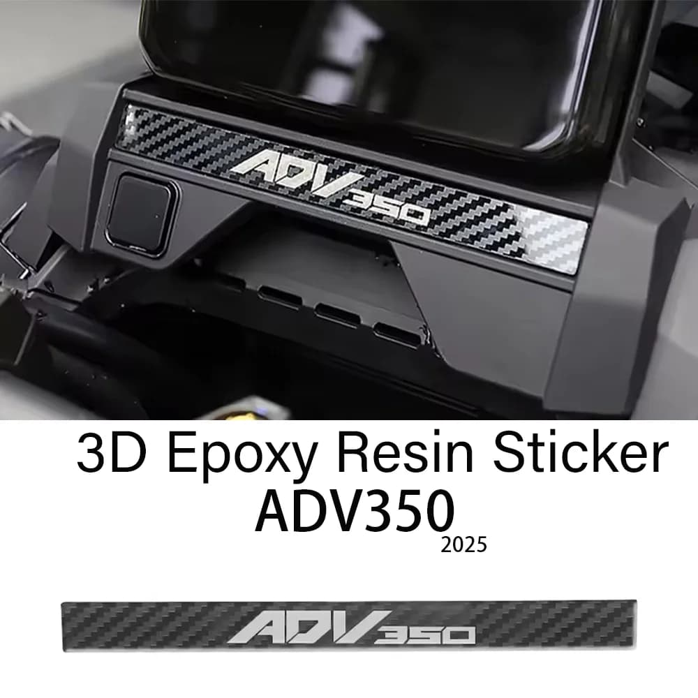 2025 ADV350 Decalcomanie Decorative Per Honda ADV350 ADV 350 350ADV 3D Adesivo In Resina Epossidica Kit di Protezione Moto Decorare Adesivo