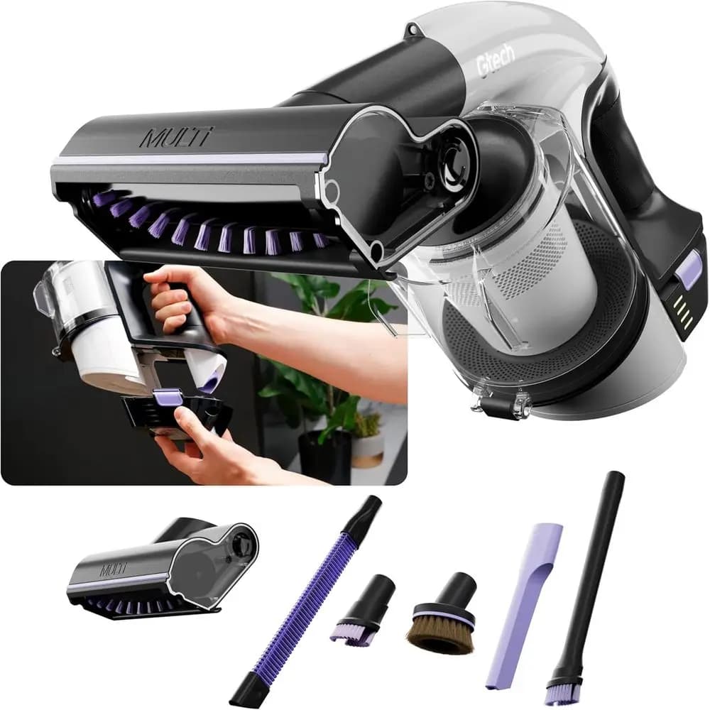 Aspirapolvere portatile senza fili multi platino - Aspirapolvere portatile per auto, casa e altro - Rinforzato con leggero