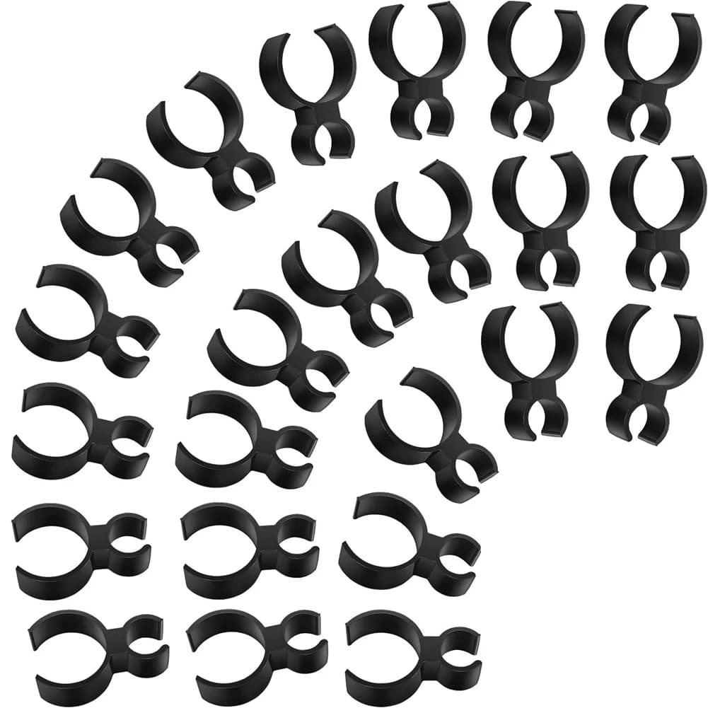 Y31A Clip per bottiglia di champagne Clip per supporto singolo per bottiglia di champagne per candela (24 pezzi)