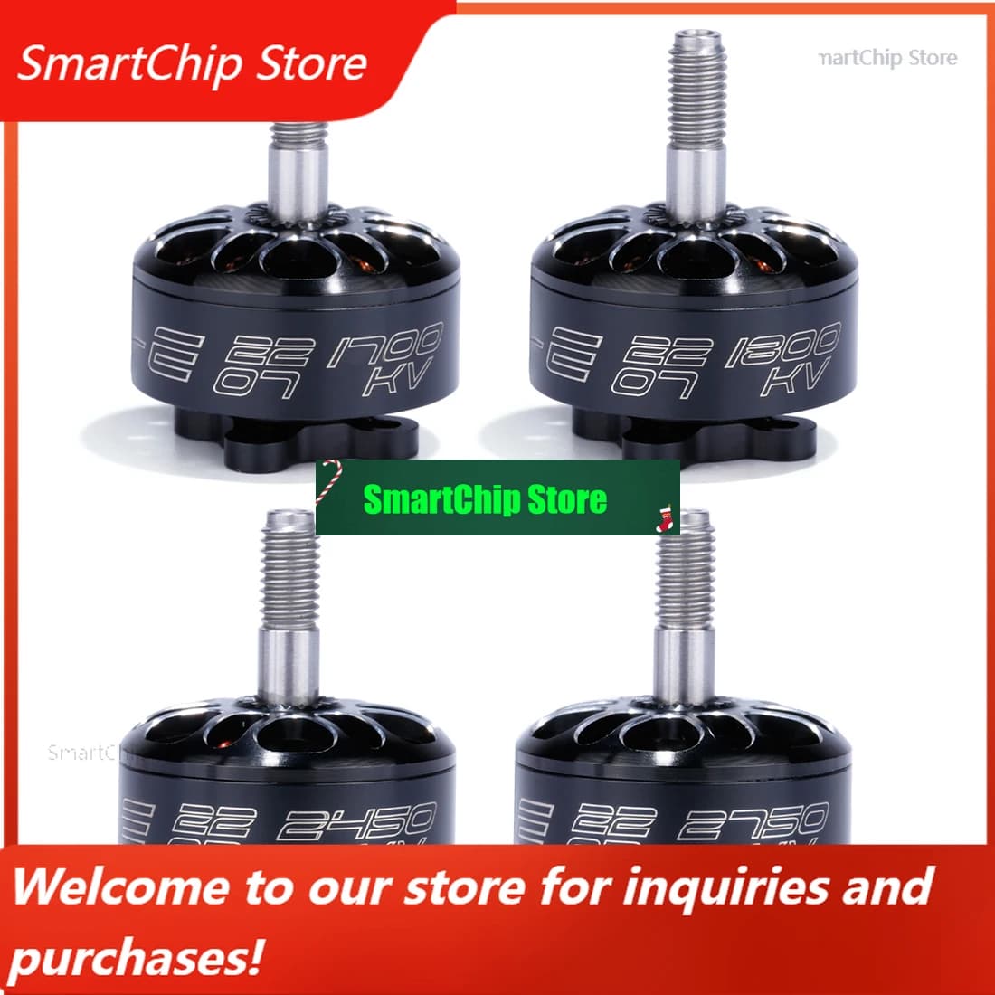 Set di 2 Motori Brushless IFlight XING E PRO 2207 XING-E 1700KV 1800KV 2450KV 2750KV 2-6S per Droni da Corsa FPV RC
