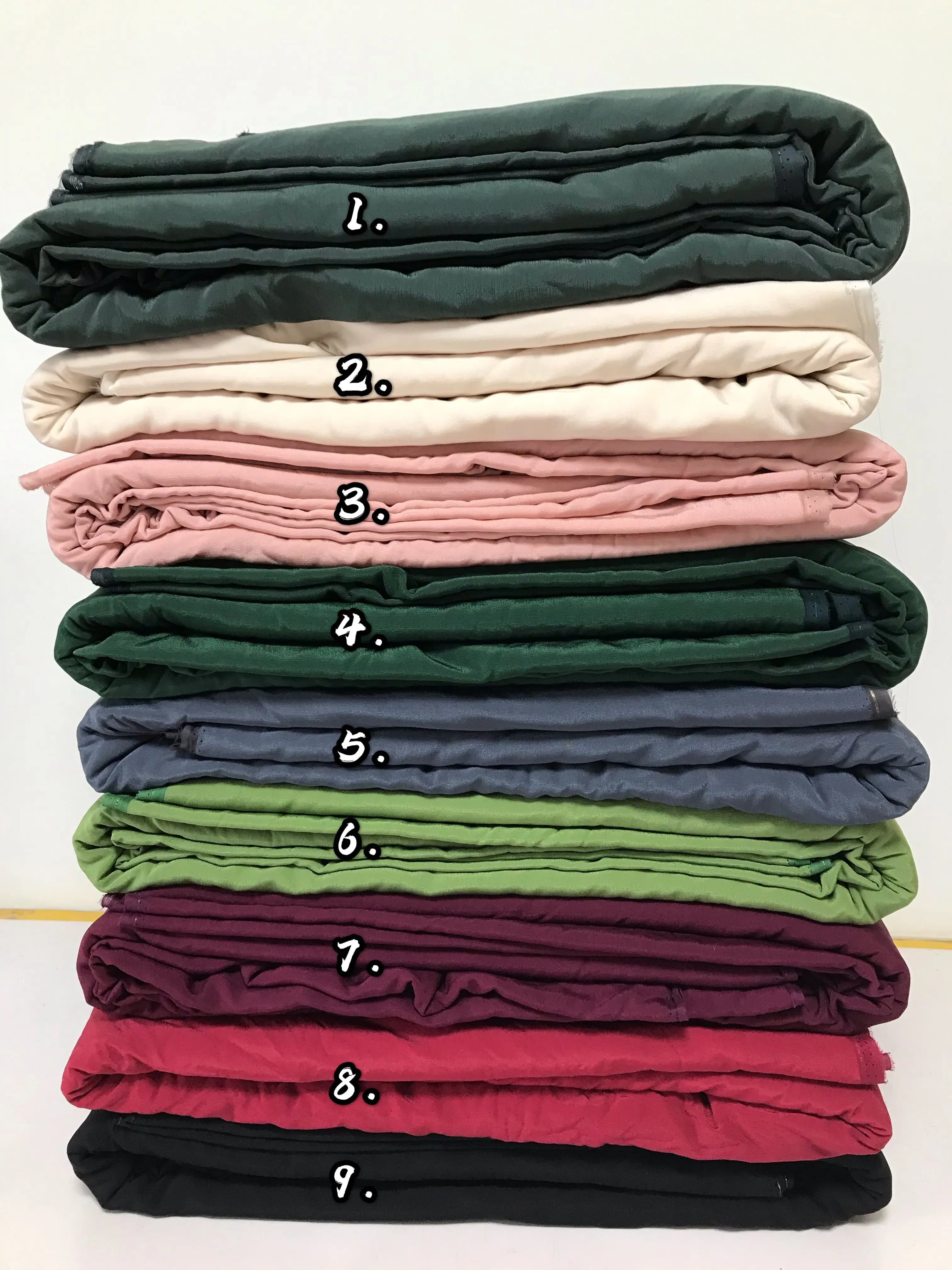 10 metri Howmay tessuto di velluto di seta 40 m/m 175 g/m 140 cm per cucire pantaloni fatti a mano fai da te cheongsam o vestito