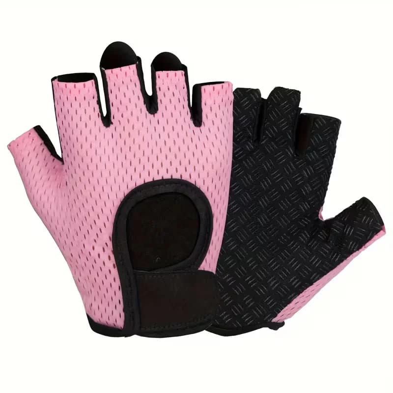 1 pair of ultra light breathable gloves for weight lifting, cycling gloves for full length fitness training for men and women