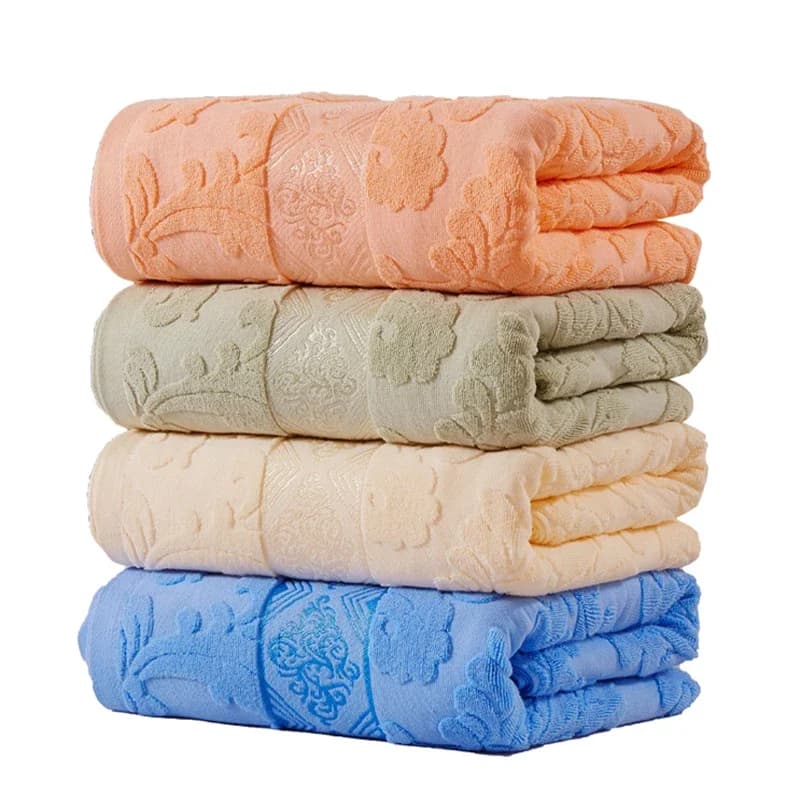 Coperta in filo di asciugamano in cotone jacquard per adulti Bambini Copriletto morbido e traspirante Biancheria da letto Coperte estive sul divano/letto