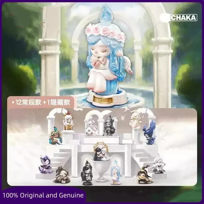 POP MART Originale CHAKA Candela Whisper Serie Cieca Scatola Giocattoli Scatola Mistery Mistery Caixa Action Figure Sorpresa Modello Carino Regalo
