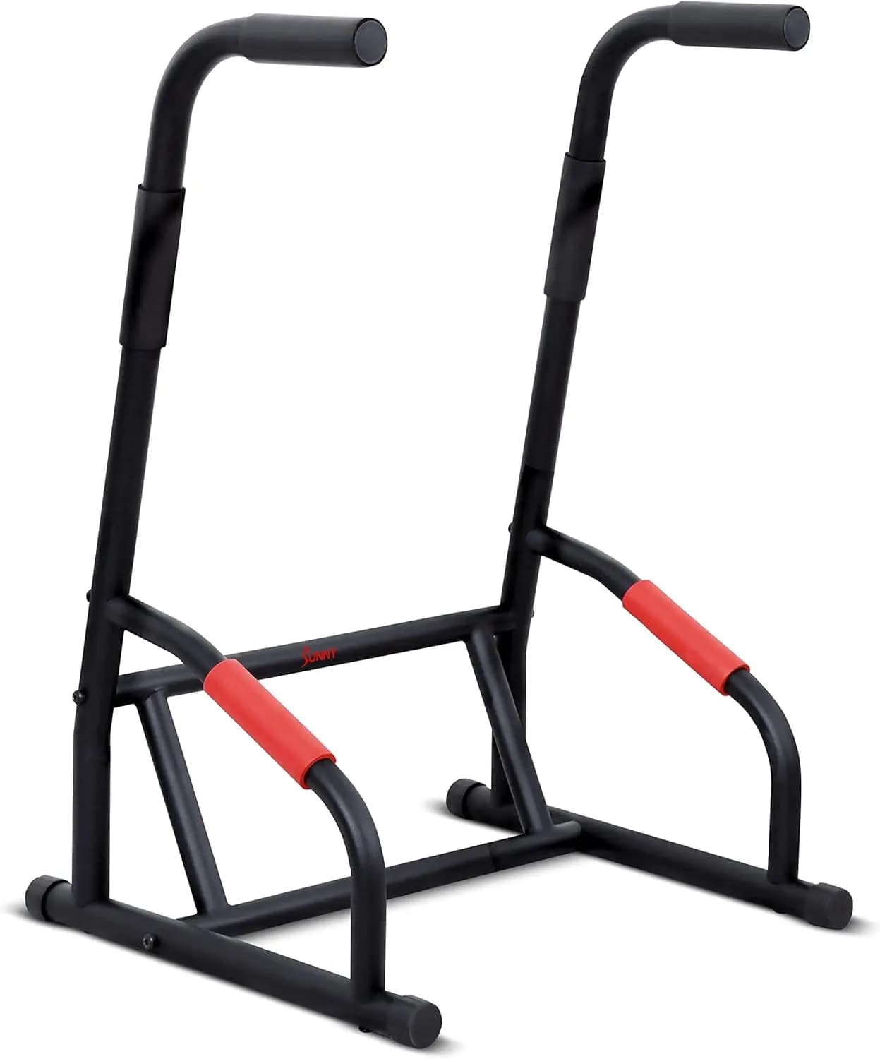 Adjustable Training Tower with Dip Bar, Flession Station and Care for Full Body Training at Home