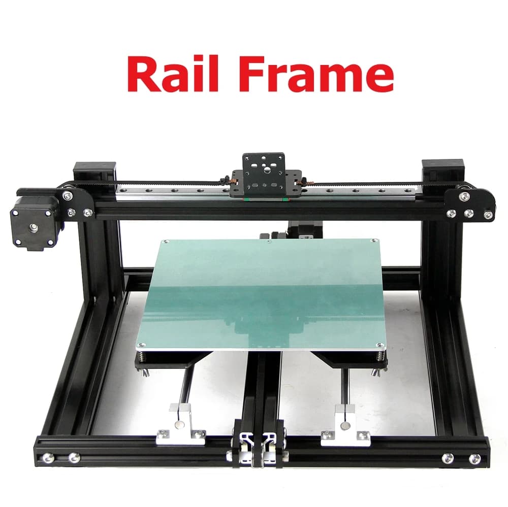 Robot plotter da tavolo portatile fai-da-te con telaio in alluminio 210 * 210MM con stilo touch screen per taglio mobile con incisione laser estesa
