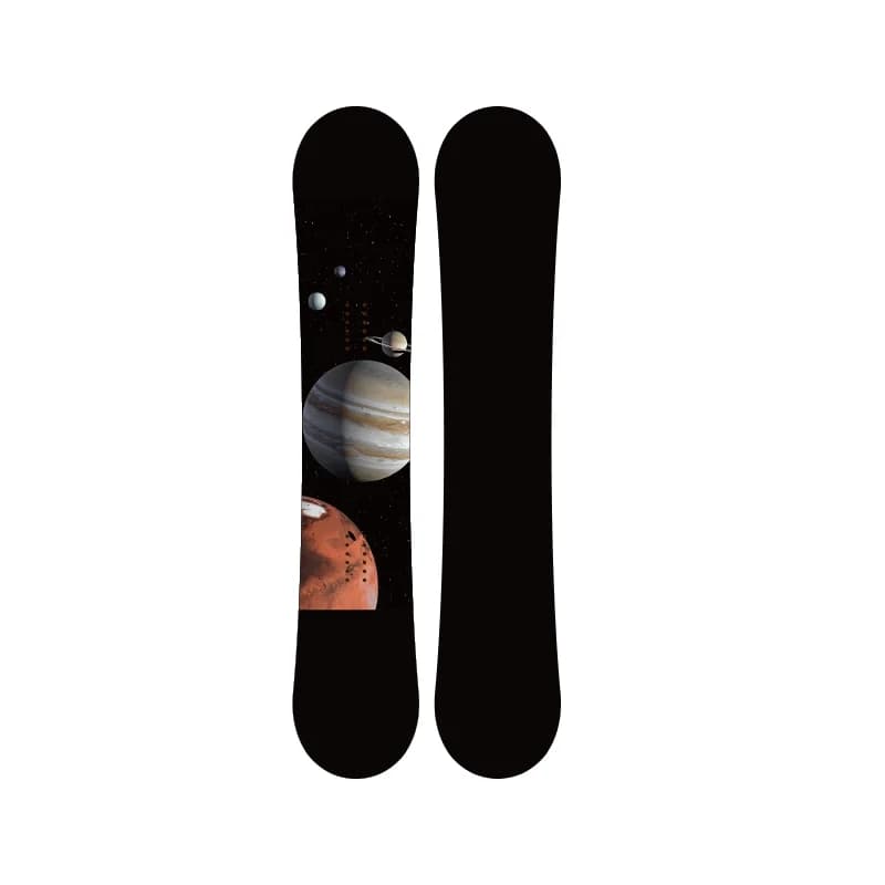 Wholesale Snowboard Plain White Wooden Board Sintered Extruded Base Binding for All Mountains Winter