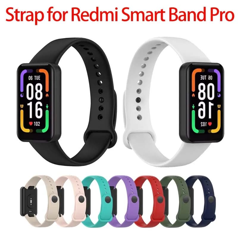 Cinturino da polso in silicone per cintura da polso con braccialetto Redmi Smart Band Pro