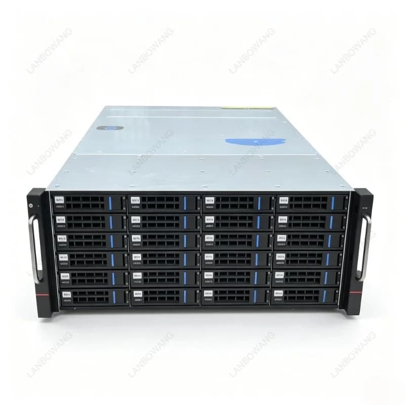 4U Rackmount 24/36 Bay Hot Swap Chassis, 12GB Expander Backplane for NAS Multi-HDD Cloud Storage Server Case