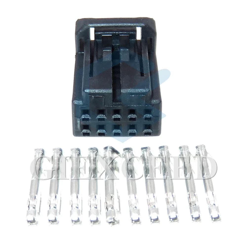 2 Set 10 Pin Auto Non Sigillato Adattatore Cavo Auto Connettore 0.6 Serie Automobile AC Montaggio Cablaggio Elettrico Presa