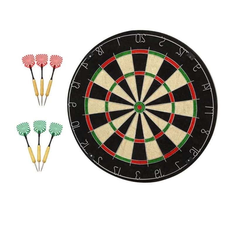 T22C Steel-Tip Dart Accessories Included 6-Piece Set Featuring Steel-Tip Dart Board Target Board
