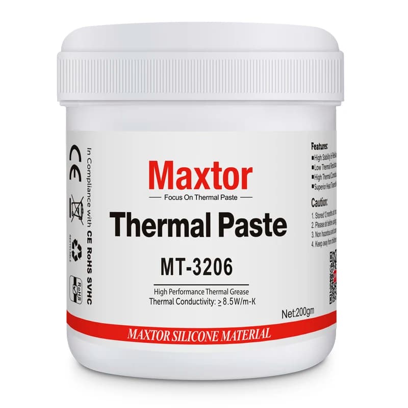 Maxtor MT-3206 4.5W/mK, Industrial Grade Thermal Fat for CPU GPU Heat Sink Laptop
