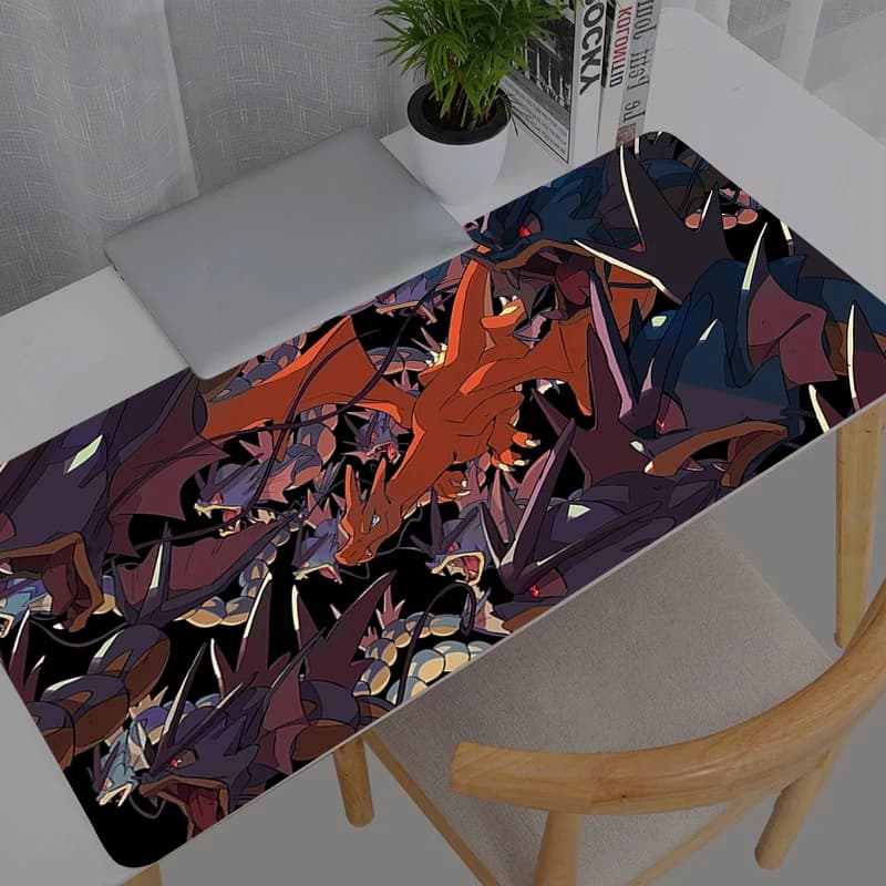 Mouse Mat Pokemon Pikachu Gaming Large Dywan Gamer Keyboard Mat Desk Mat XXL 900x400 for Computer
