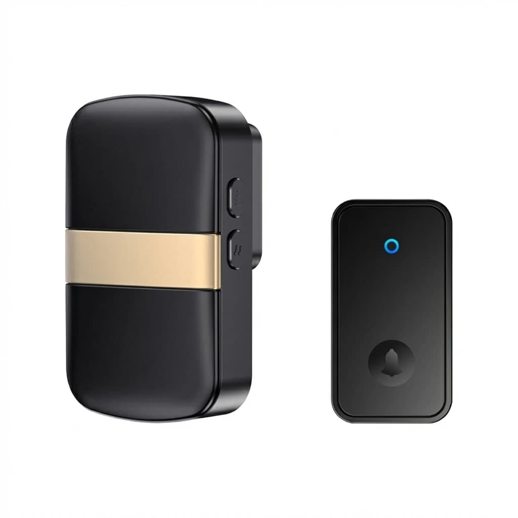 Campanello Intelligente Wireless con Portata di 300M, 60 Melodie, Senza Presa Elettrica, Alimentato a Batteria