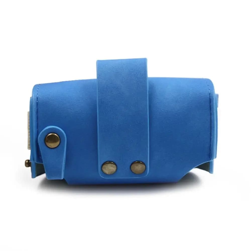 Marsupio per palline da golf con fibbia magnetica Custodia per cintura da golf impermeabile in pelle PU Custodia per 2 palline Contenitore per palline da golf Allenamento sportivo