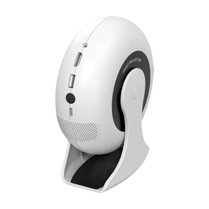 Android11 Mini Projector 720P 2.4G/5G WIFI BT5.0 Portable Cinema Outdoor 360° Rotable EU Plug