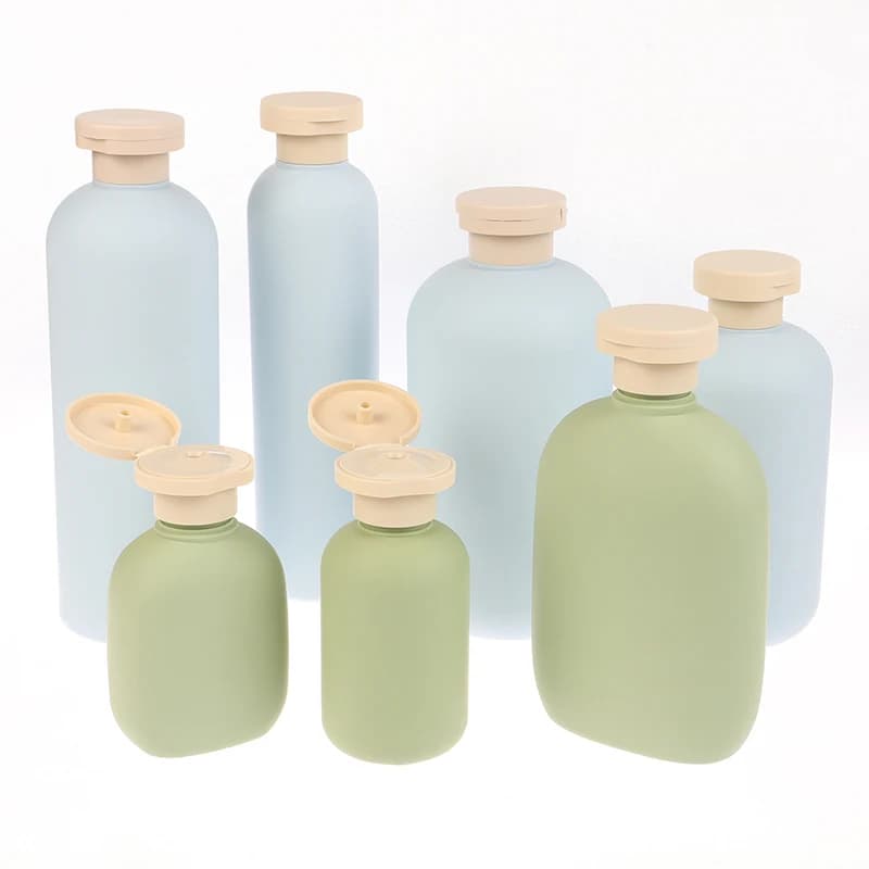1PCS 100ML-500ML Avocado Verde Shampoo di Plastica Gel Doccia Dispenser di Sapone Schiumogeno Bottiglie Riutilizzabili Bottiglie di Lozione di Vibrazione