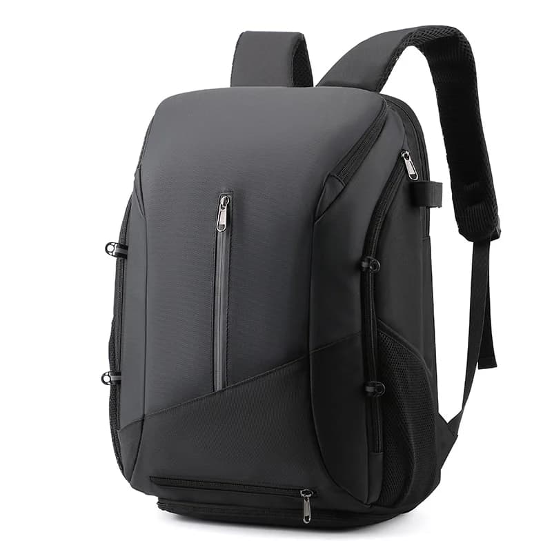 Sports Badminton Tennis Racket Backpack, Waterproof Baseball, Softball, Football, Basketball Bag with Separate Shoe Compartment
