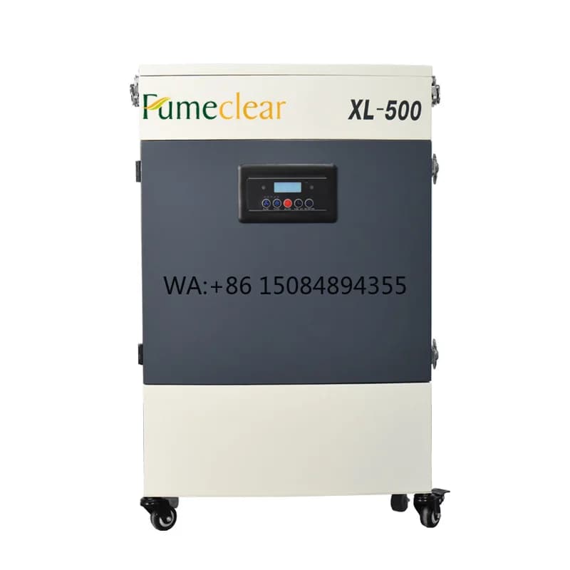 FC-500 Laser Welding Extractor Industrial Dust Collector Laser Air Purifier 99.97% Smoke Removal Rate
