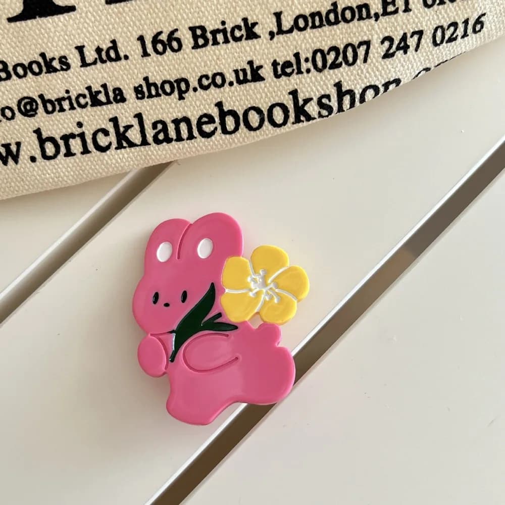 Fruit Cartoon Animals Hair Clip Vegetable Barrette Acetic Acid Flower Hairpin Korean Style Cute Tulip Duckbill Clip Streetwear