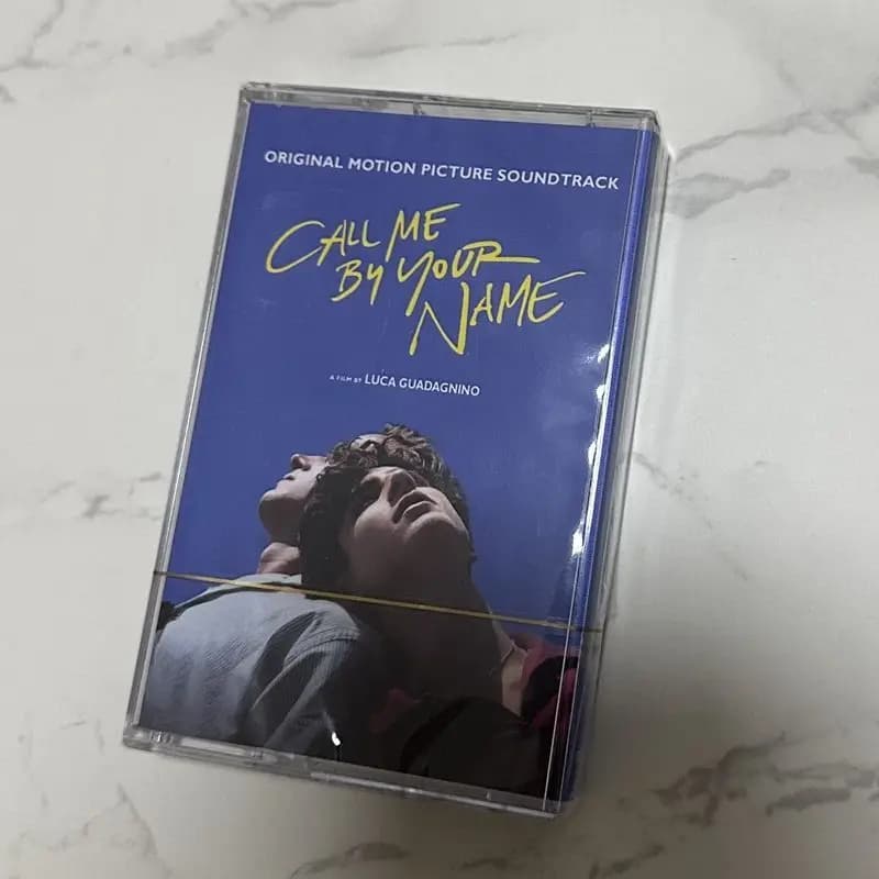 Nastro musicale classico del film d'amore, nuovo di zecca non aperto, contenente brani completi con libretto dei testi originale
