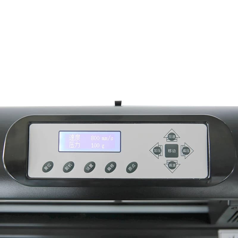 720XL/870XL Taglierina Del Vinile 3Bundle Macchina Da Taglio Del Vinile Manuale Stampante Del Vinile Display LCD Plotter Cutter Signmaster Software
