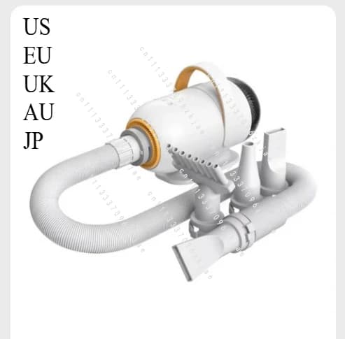 High-power Pet Water Blower New Style Water Blower and Hair Sucker Multi-function Hair Dryer for Cat Bathing,blowing and Sucking