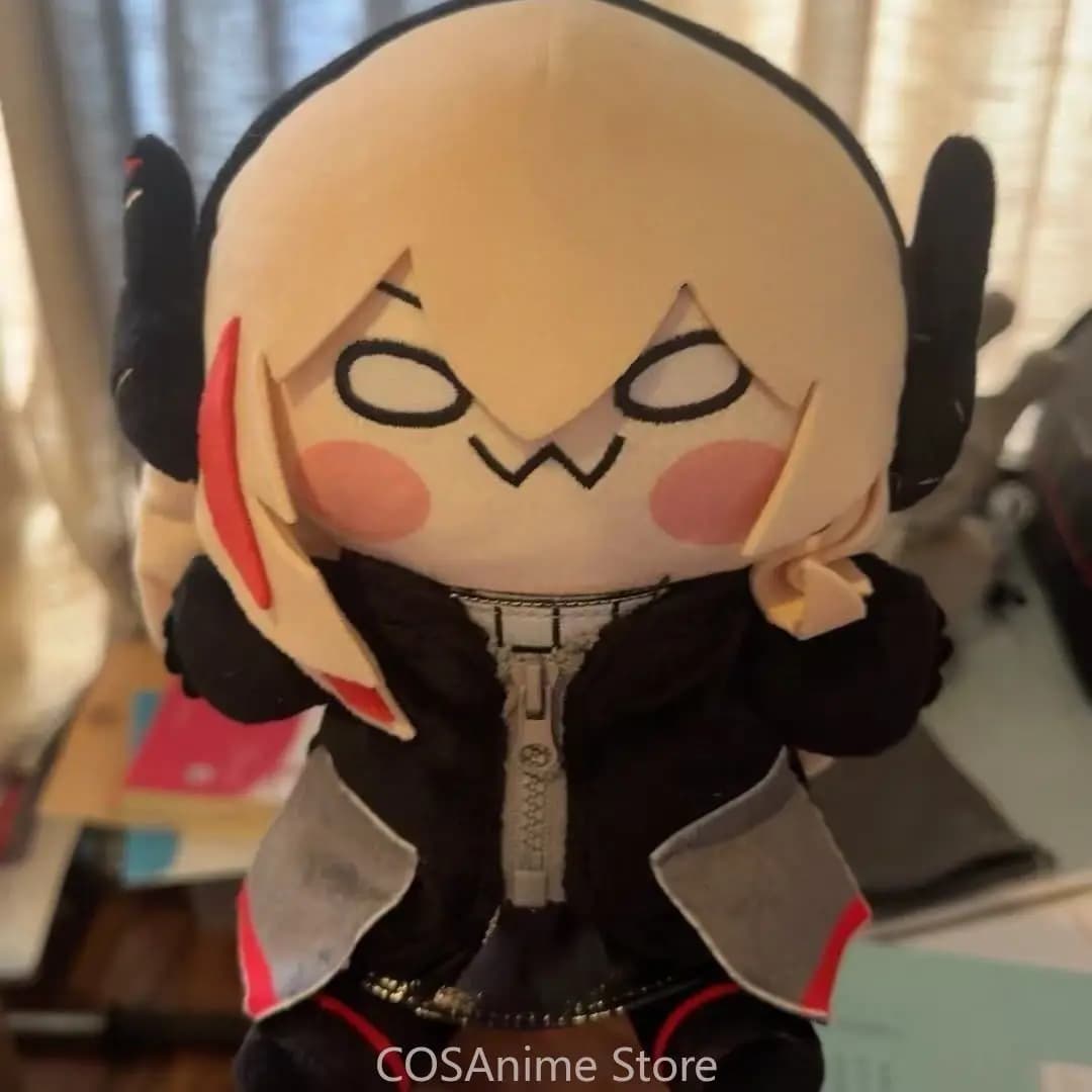 Girls' Frontline M4sop2 Cute Anime Cosplay Cartoon Figure Fluffy Plushie Q Version Printed Body Plush Pendant Ornament Gift