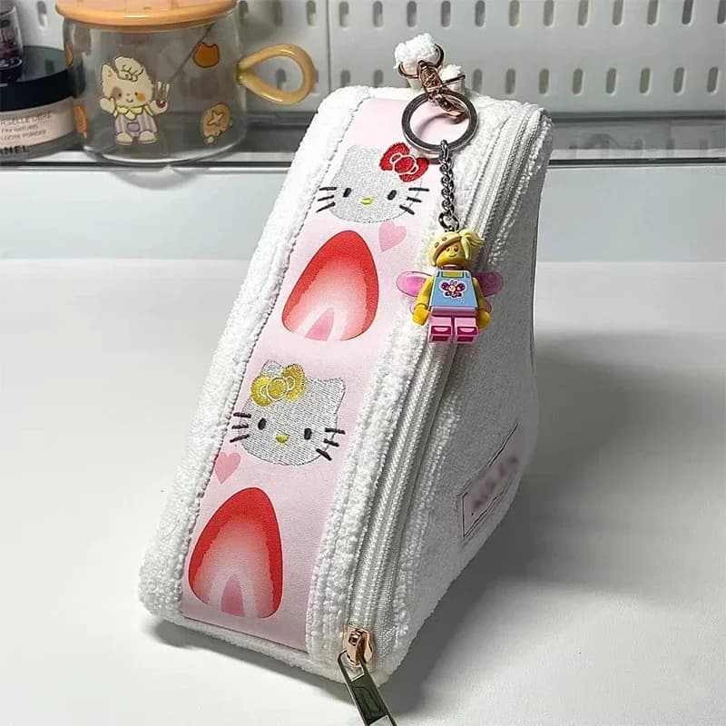 Borse Portaoggetti Anime Kawaii Sanrio, Astuccio per Matite Y2k Hello Kitty Kuromi Melody, Portamonete per Studenti, Regalo Giocattolo