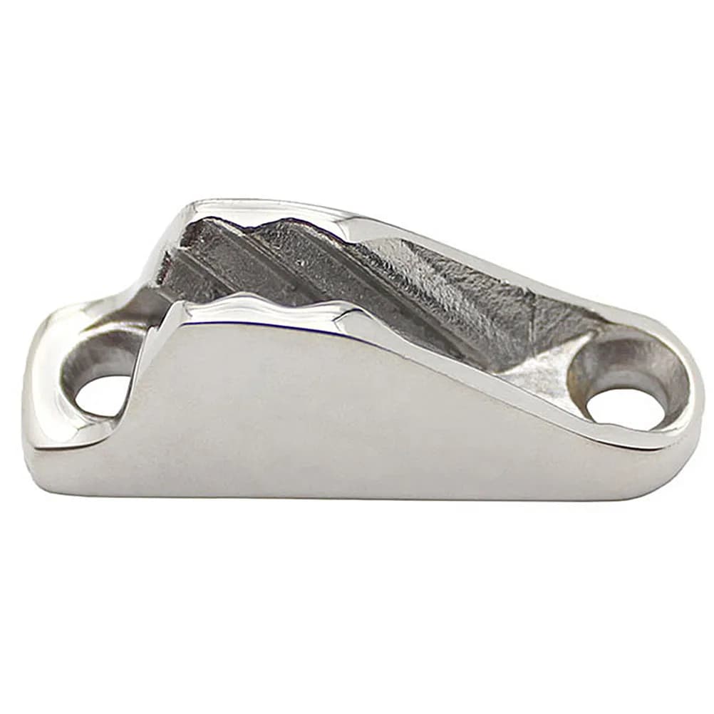 Stainless Steel Sailboat Rope Clipper Clam Cleat For Marine Boat Ropes Adjustable Rope Lacing Machine Boat Accessory