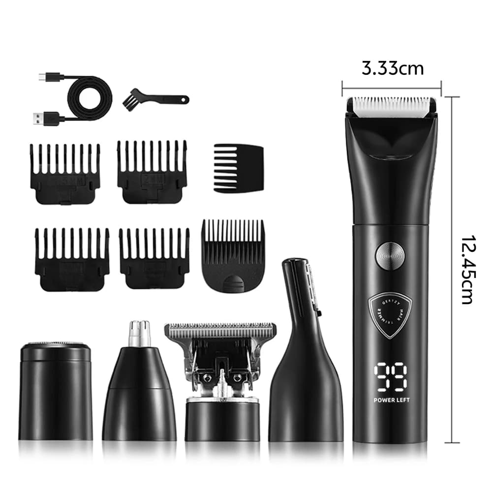 Professional Wireless Electric Haircuts, Trimmer for Naso and Barba, Razor for Man, Hair Removal Device