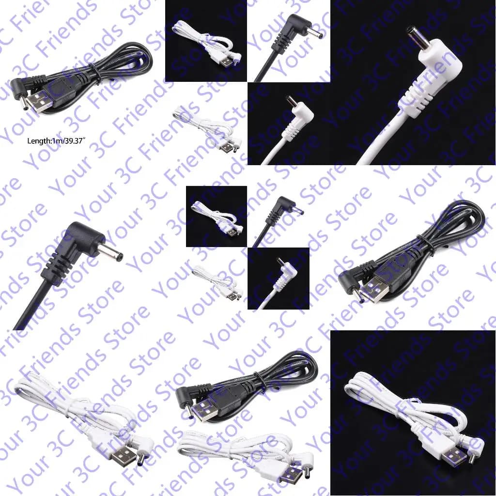 3,3 piedi/1M USB maschio a per 3,5x1,35 mm 5 V Clevo alimentazione Connettore USB a per cavo alimentazione 5 V USB a
