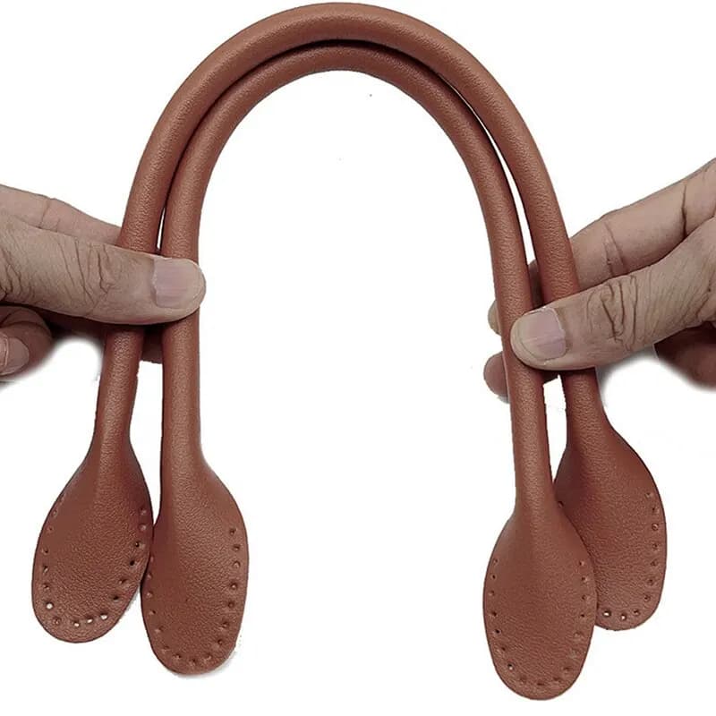 1 paio nuovo 42cm Pu borsa a tracolla in pelle tracolla maniglie borsa di ricambio fai da te maniglie per borse per borse cinture cinghie accessori per borse