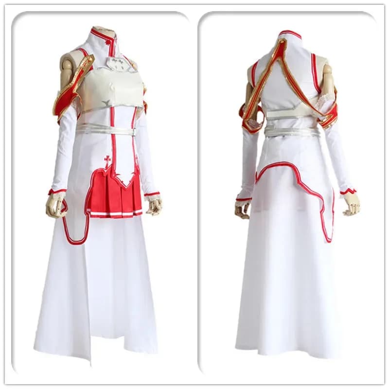 Nene 2025 Sword Art Online Asuna Yuuki Cosplay Anime Halloween Costume da festa di Natale con calzini per le donne
