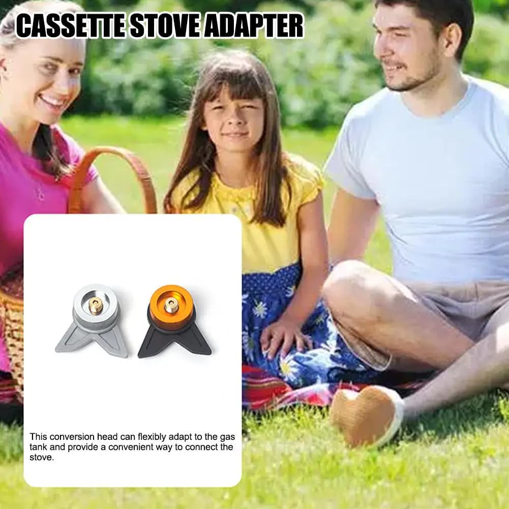 Camping gas cylinder adapter, outdoor cooker converter, gas burner conversion head, camping converter, picnic charging adapter, Propa M3F7 supplies
