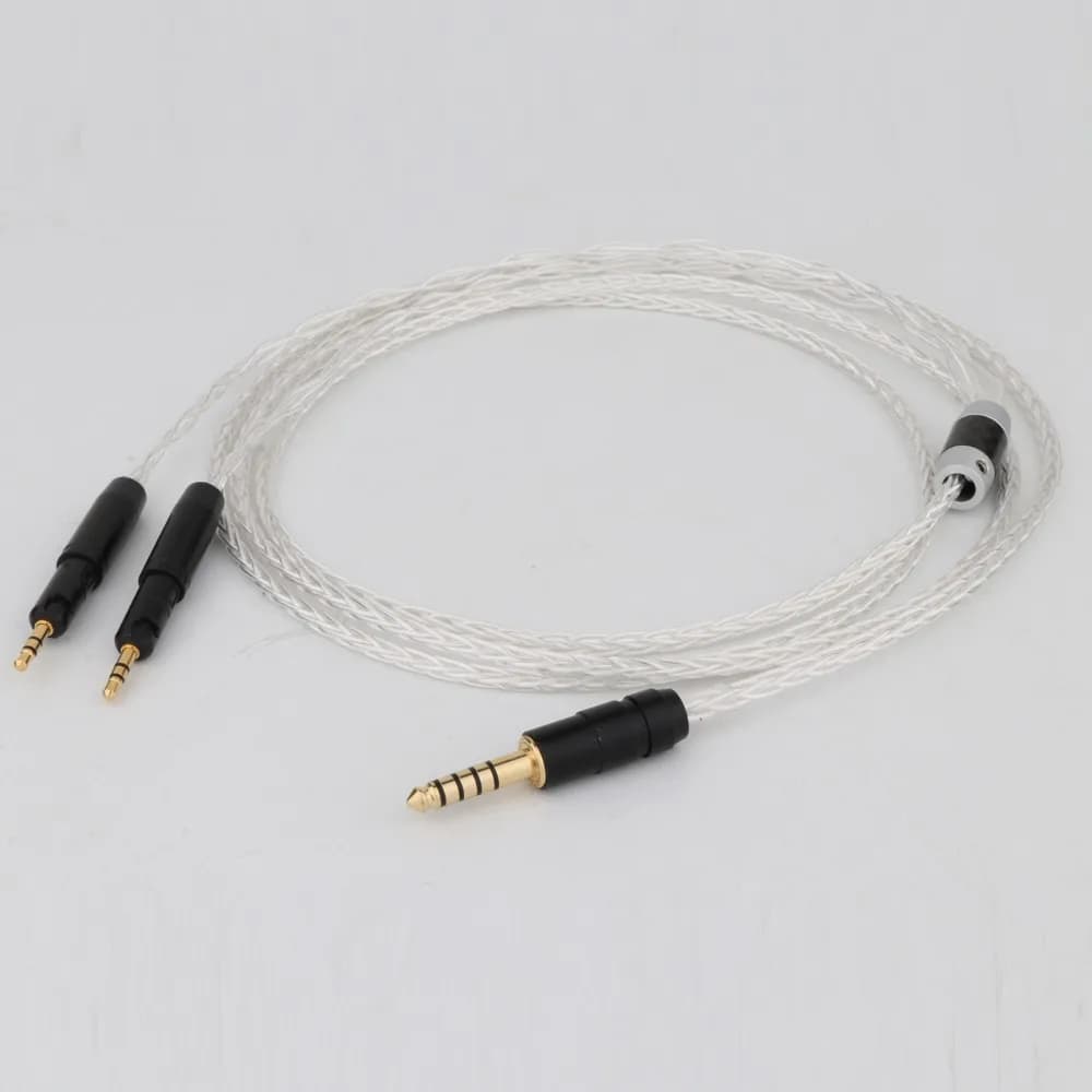Haldane 7N OCC Single Crystal Silver-Plate Headphone Upgrade Replace Cable For Technica ATH-R70X R70X R70X5 Earphone Cord
