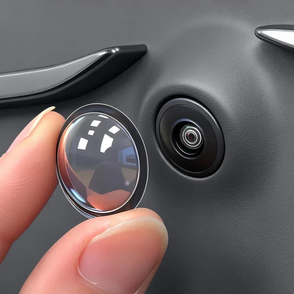 Car Camera Protective Cover 2Pcs/set Car Camera Lens Protective Film Automobile Rear View Reversing Camera Cover For Vehicle