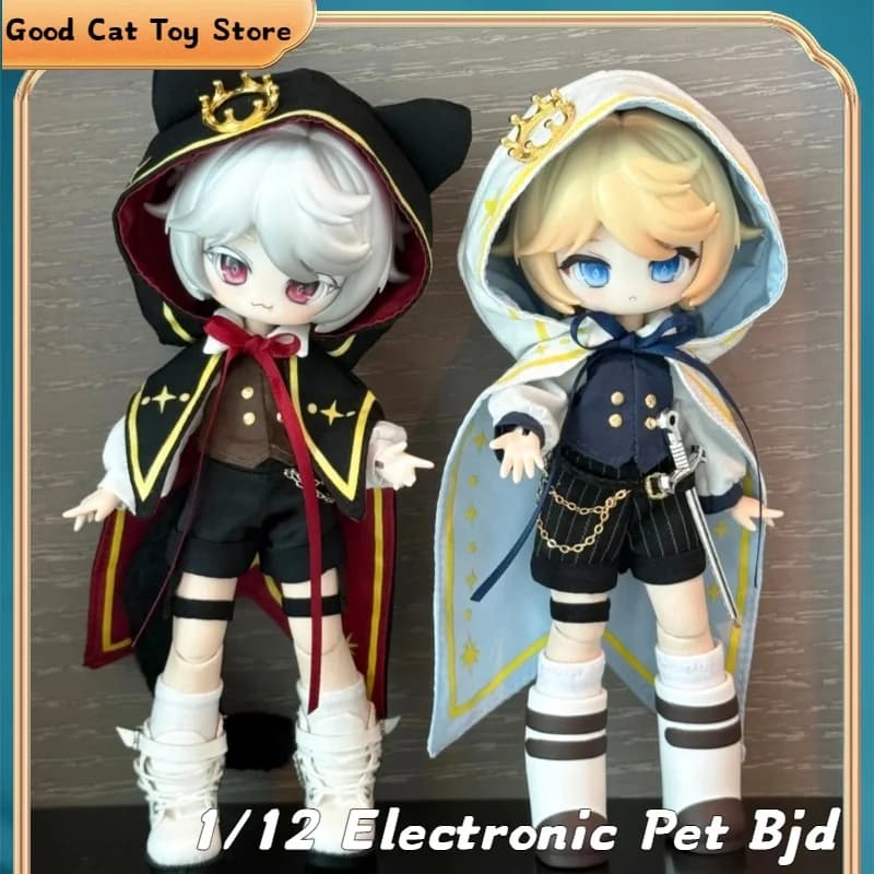 Hot Original Secret Realm Tour 1/12 Electronic Pet Bjd Trendy Play Blind Box Joint Mobile Doll Dress Up Doll Gift Ornament Toys