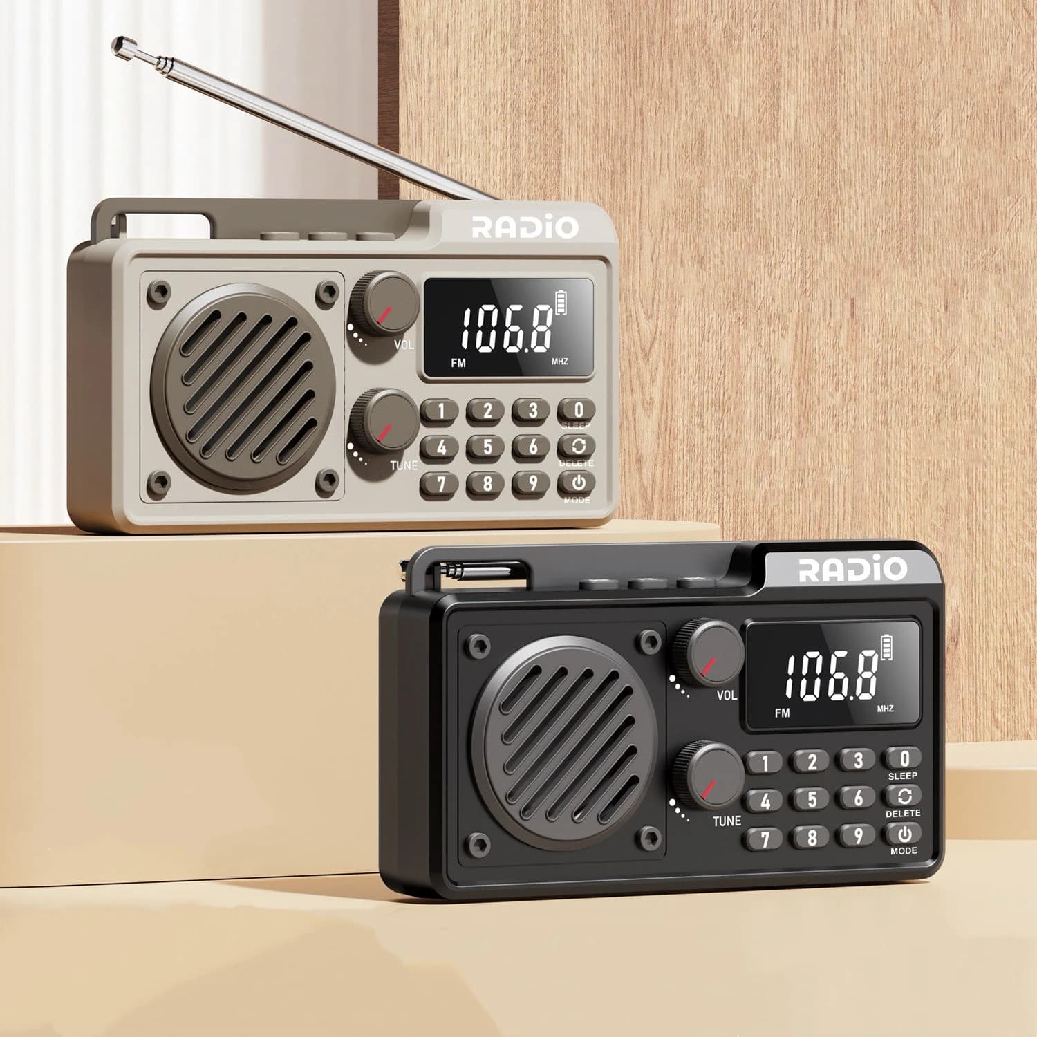 Radio, altoparlante Bluetooth, comoda scheda plug-in, chiavetta USB, banda intera