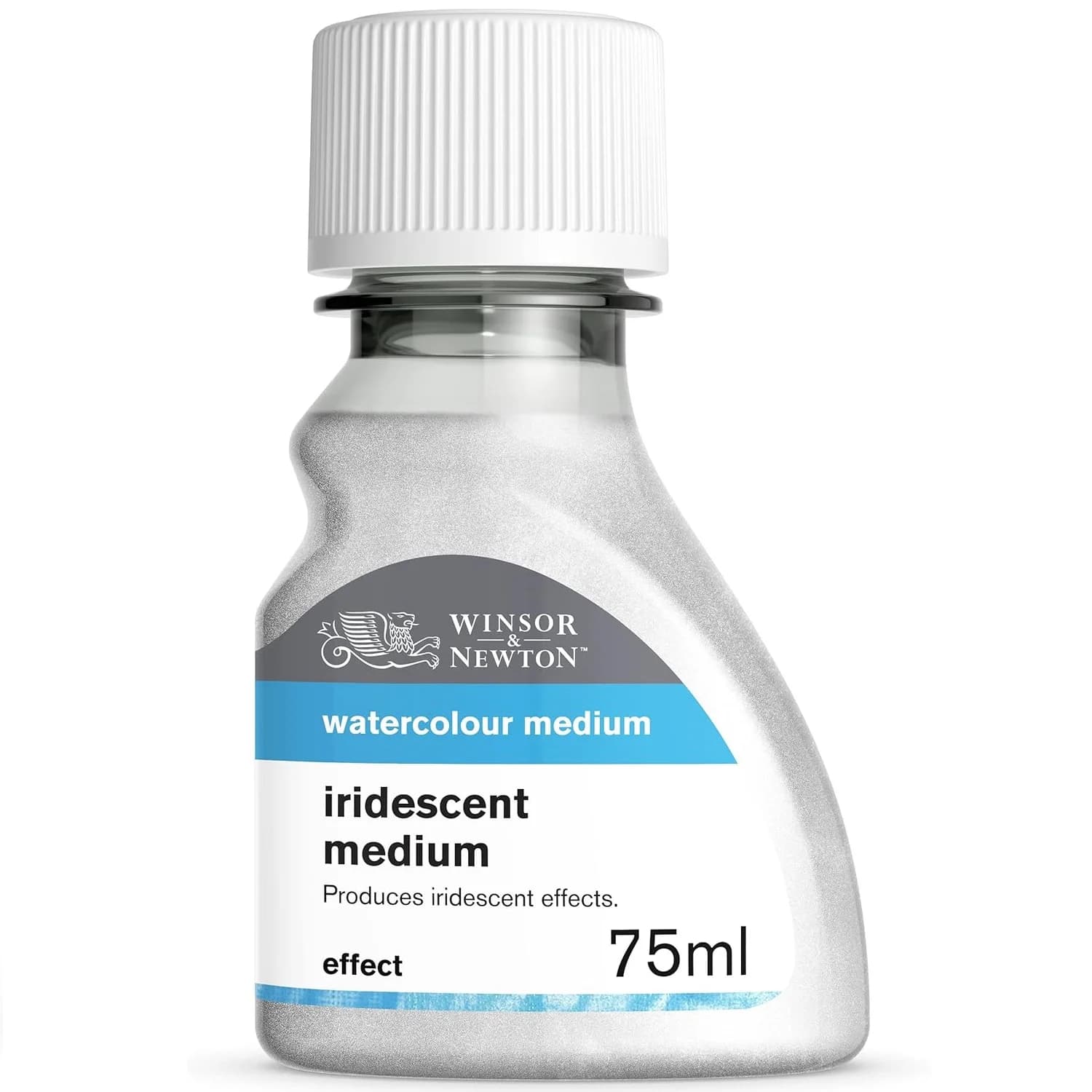Winsor & Newton Acquerello Medio Bottiglia da 75 ml (2,5 once) Fluido per mascheratura artistico / Medio iridescente / Effetto pittura liquida gail di bue