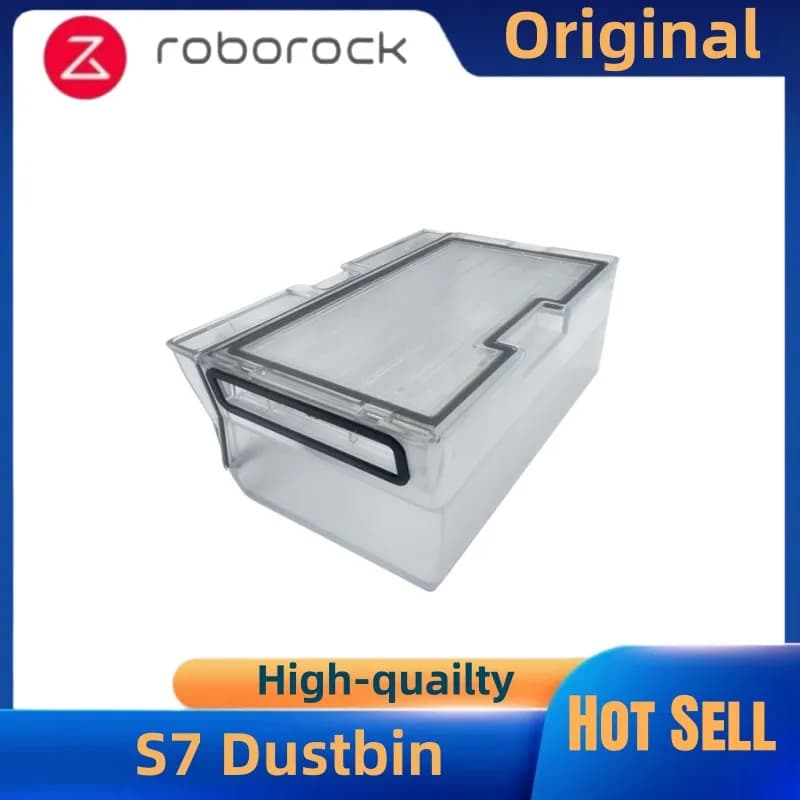 NUOVA scatola per la polvere originale Roborock S7 con parti del filtro Robot aspirapolvere pattumiera accessori filtro HEPA lavabili opzionali