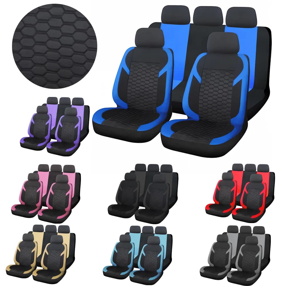 Universal Seat Covers for Car Seat Covers made of polyester mesh fabric for interior accessories for SUV vans for cars