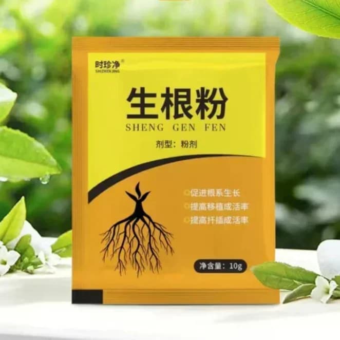 5pcs Quick Rooting Powder Naa Growth Auxin Fast Plant Flower Rooter Hormone Transplanting Strong Fertilizer Seed Agent